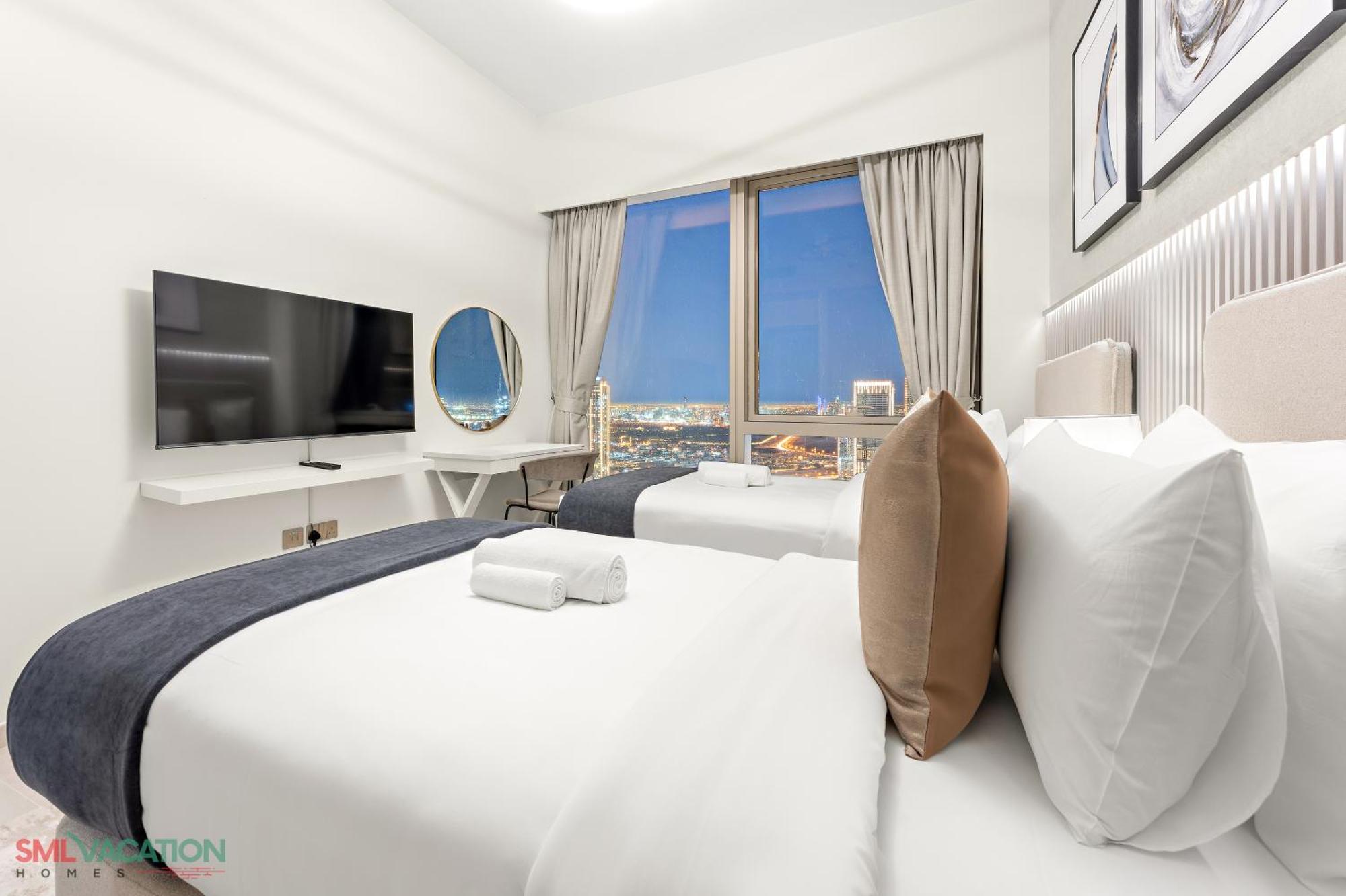 Sml Vacation Homes - Sky High Apartments With Burj Khalifa And Dubai Fountain Views At Grande Signature, Downtown Dubai Luaran gambar