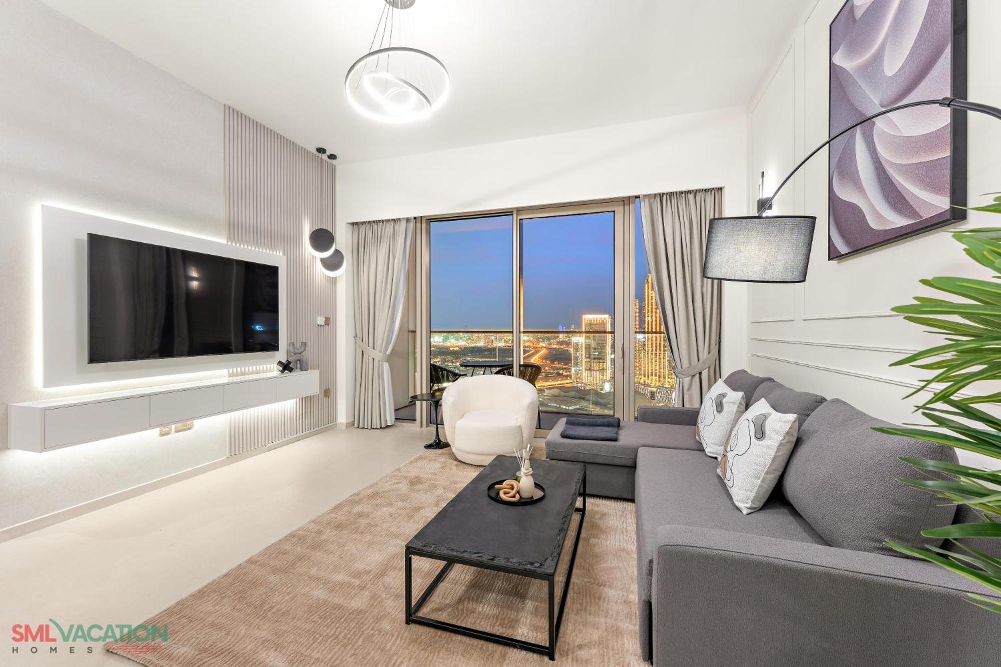 Sml Vacation Homes - Sky High Apartments With Burj Khalifa And Dubai Fountain Views At Grande Signature, Downtown Dubai Luaran gambar