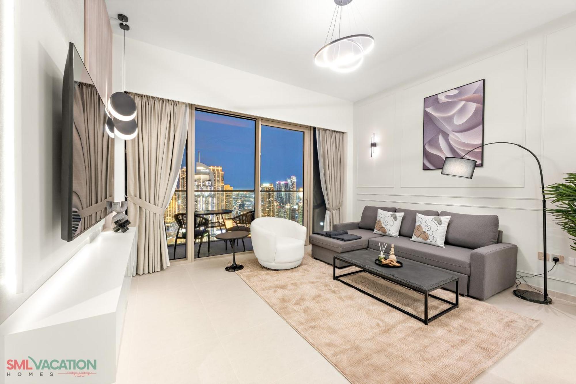 Sml Vacation Homes - Sky High Apartments With Burj Khalifa And Dubai Fountain Views At Grande Signature, Downtown Dubai Luaran gambar