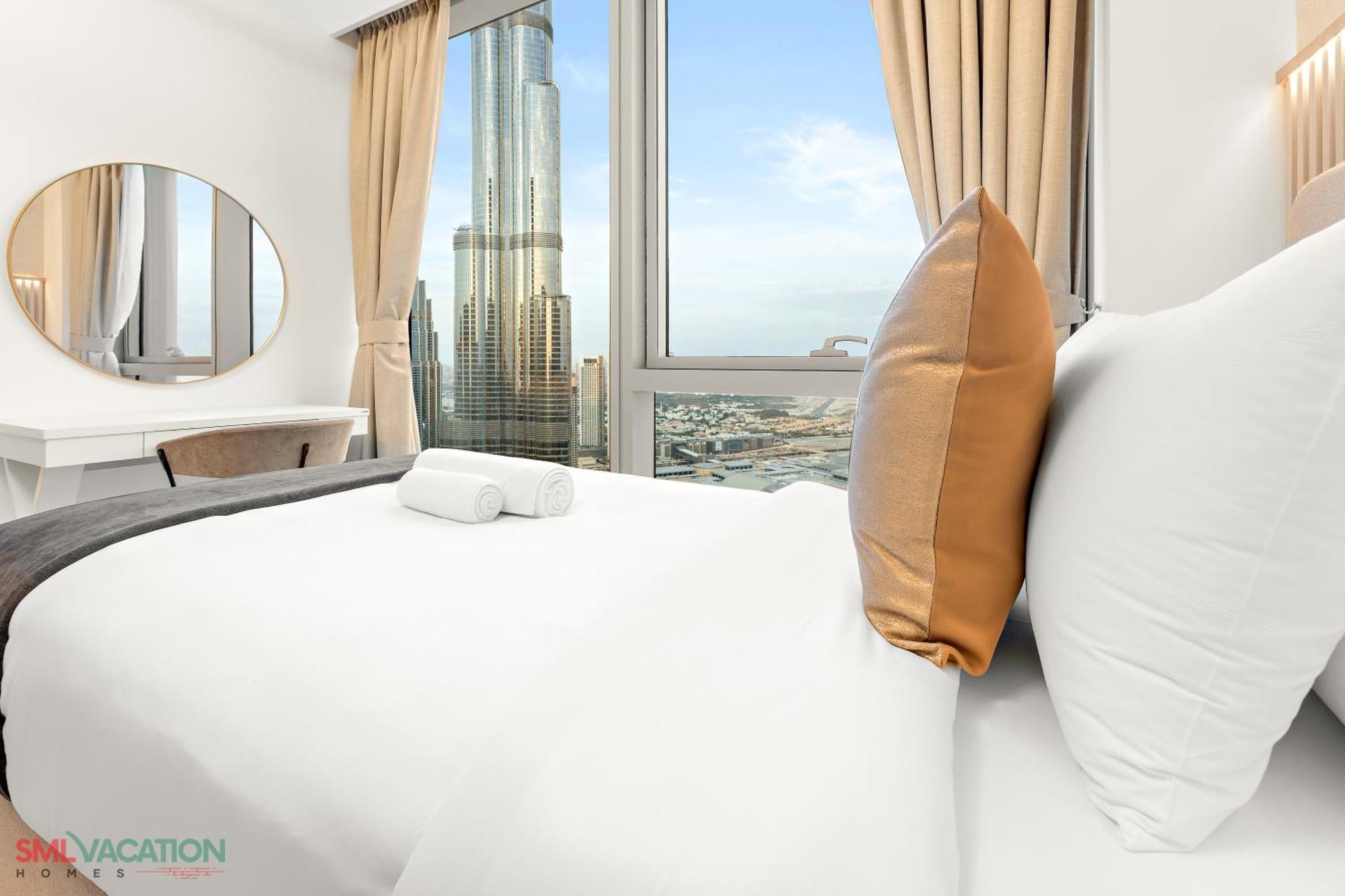 Sml Vacation Homes - Sky High Apartments With Burj Khalifa And Dubai Fountain Views At Grande Signature, Downtown Dubai Luaran gambar