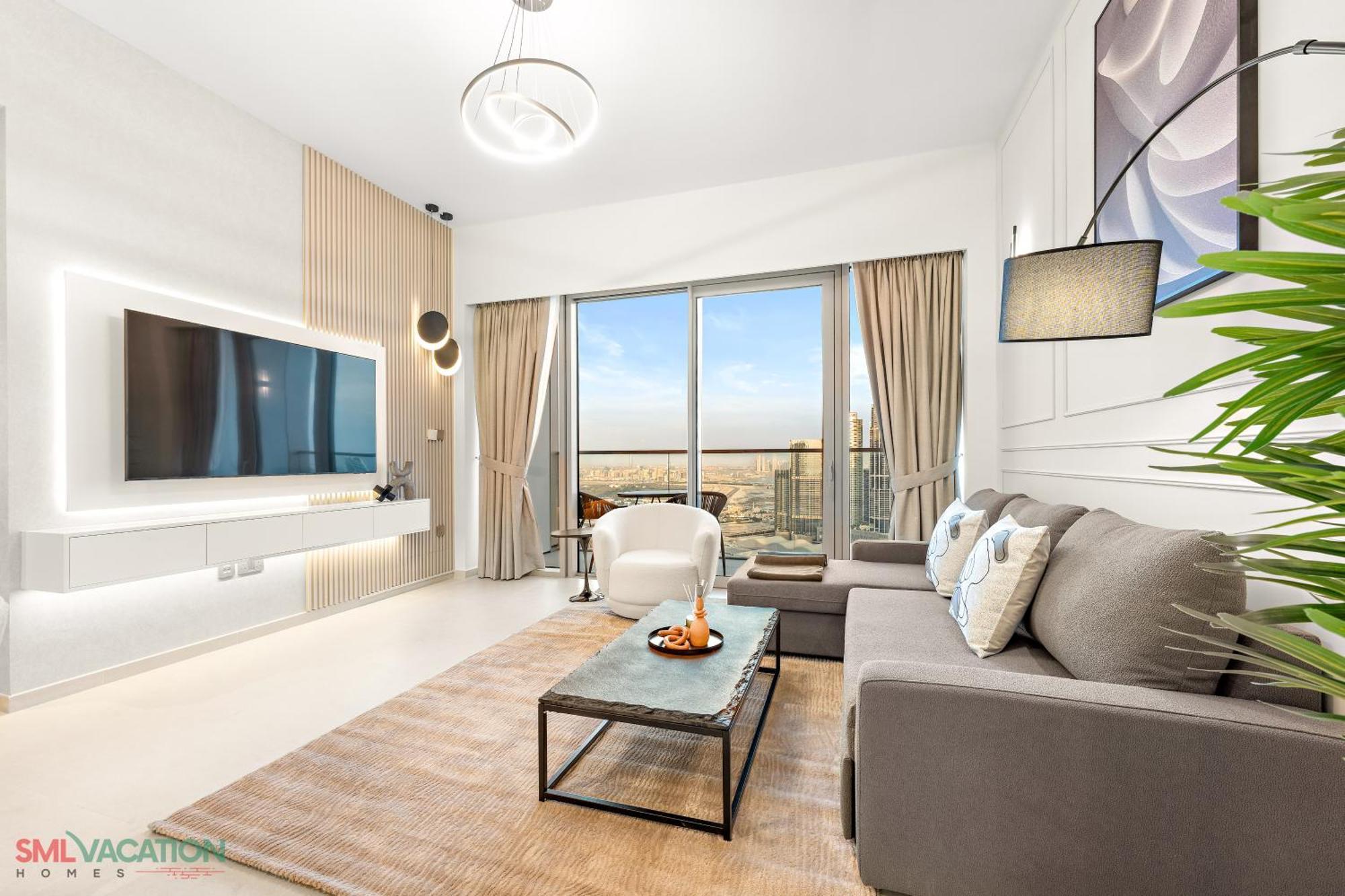 Sml Vacation Homes - Sky High Apartments With Burj Khalifa And Dubai Fountain Views At Grande Signature, Downtown Dubai Luaran gambar