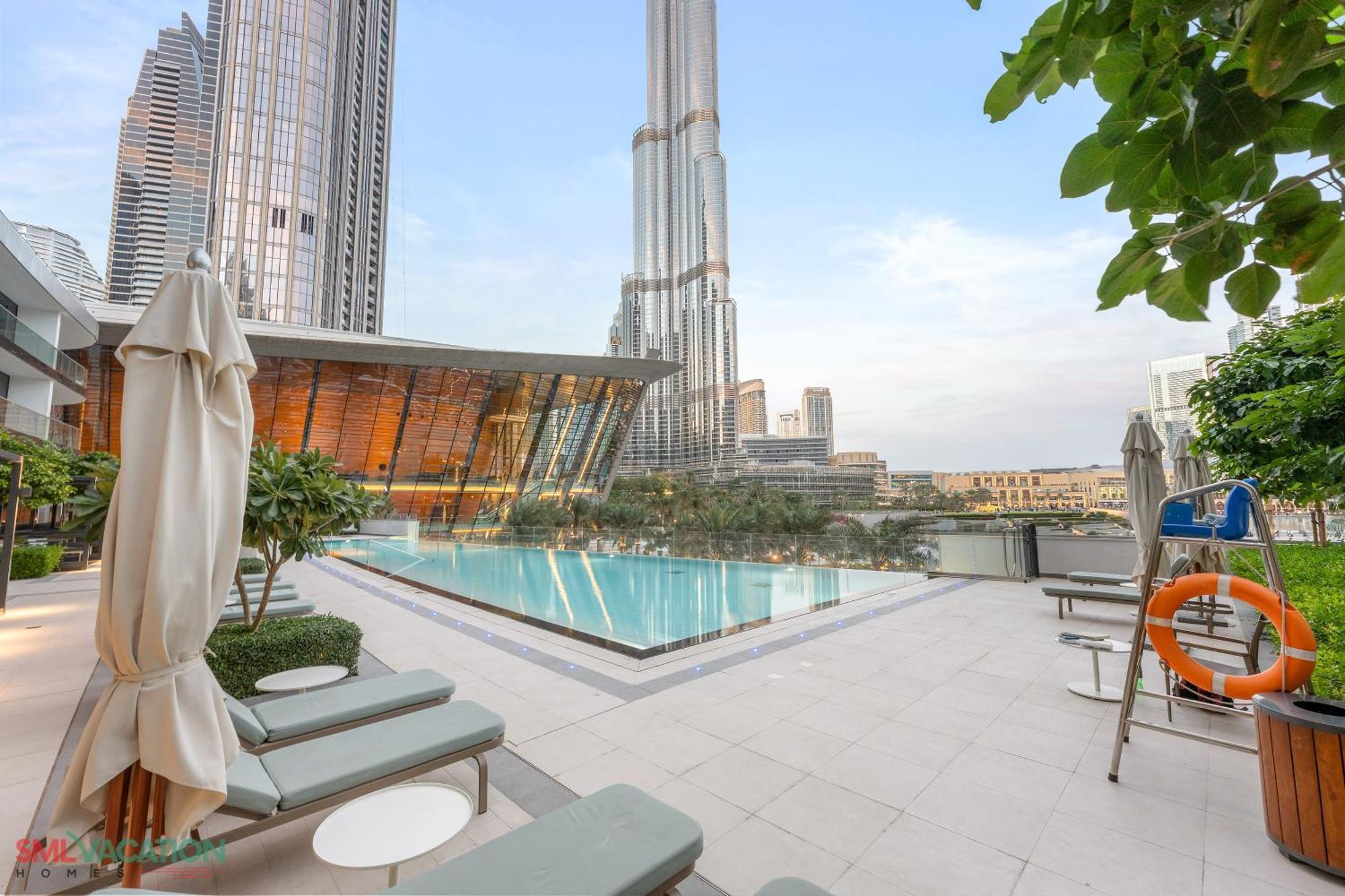 Sml Vacation Homes - Sky High Apartments With Burj Khalifa And Dubai Fountain Views At Grande Signature, Downtown Dubai Luaran gambar