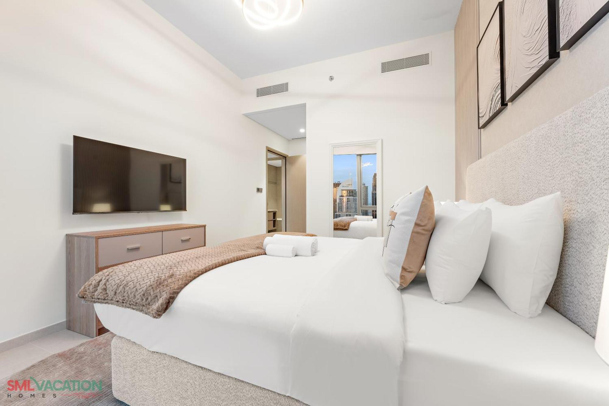 Sml Vacation Homes - Sky High Apartments With Burj Khalifa And Dubai Fountain Views At Grande Signature, Downtown Dubai Luaran gambar
