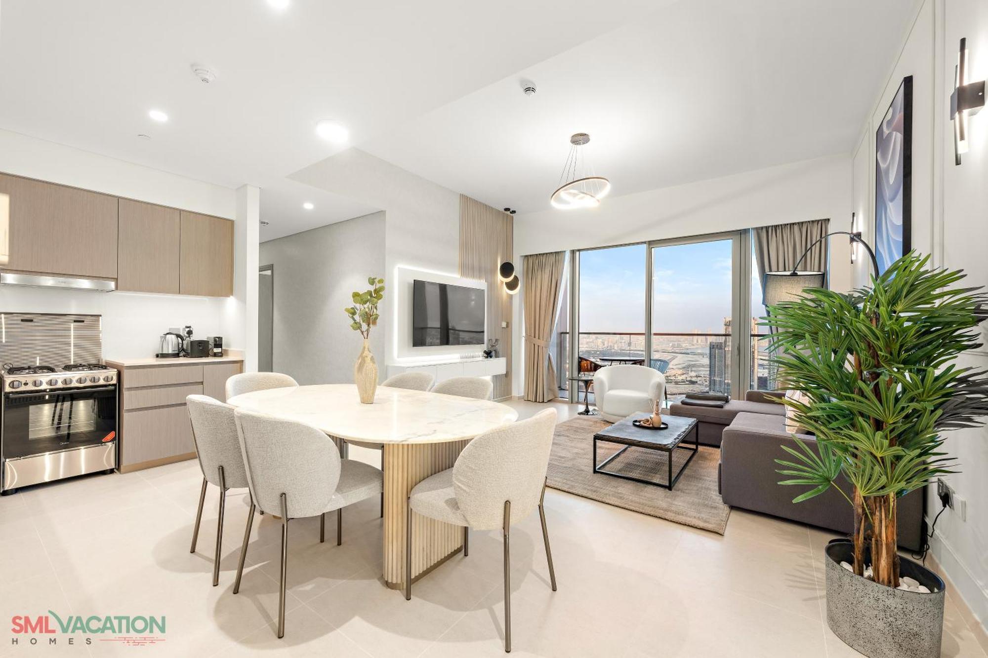 Sml Vacation Homes - Sky High Apartments With Burj Khalifa And Dubai Fountain Views At Grande Signature, Downtown Dubai Luaran gambar