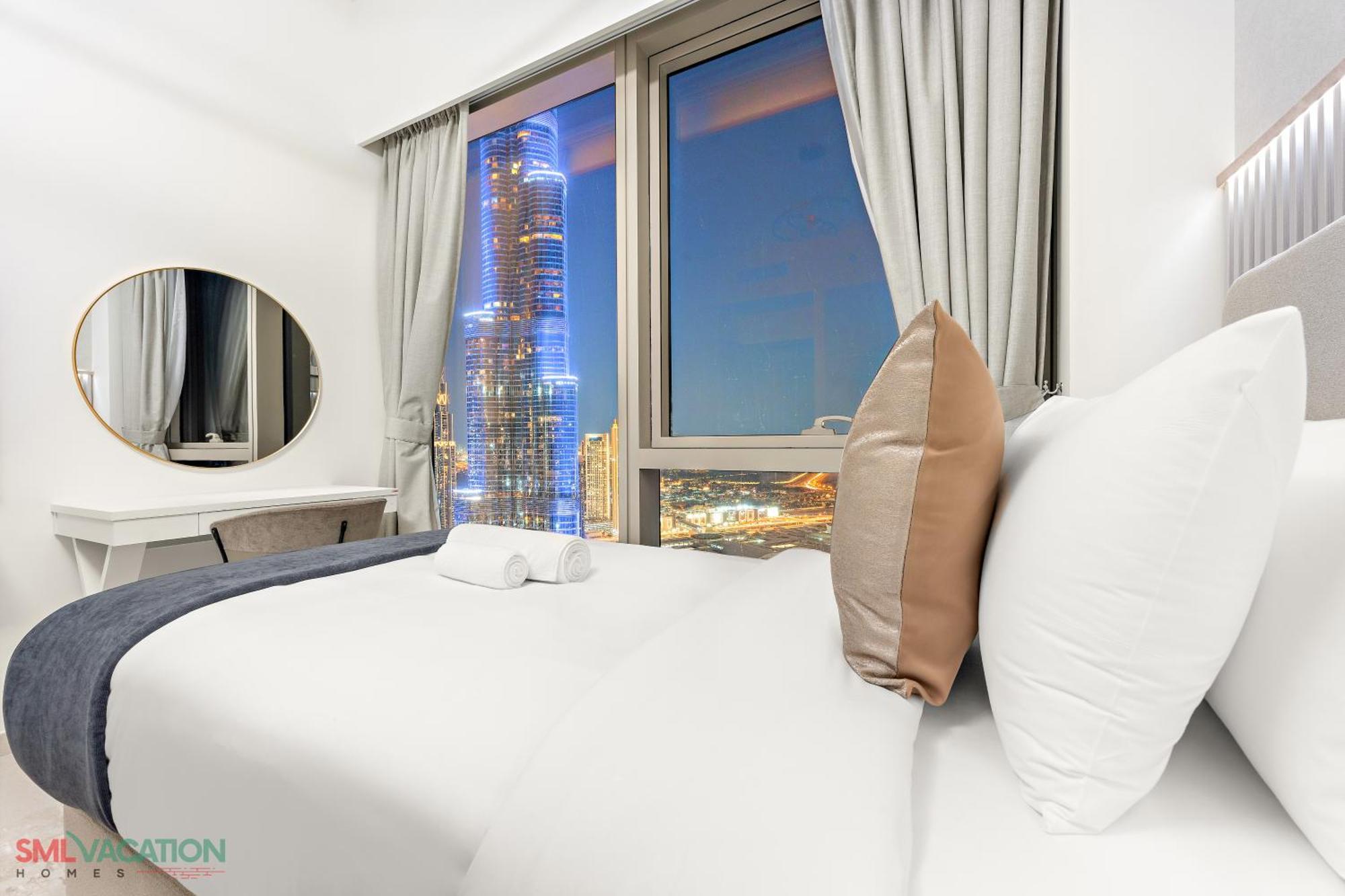 Sml Vacation Homes - Sky High Apartments With Burj Khalifa And Dubai Fountain Views At Grande Signature, Downtown Dubai Luaran gambar