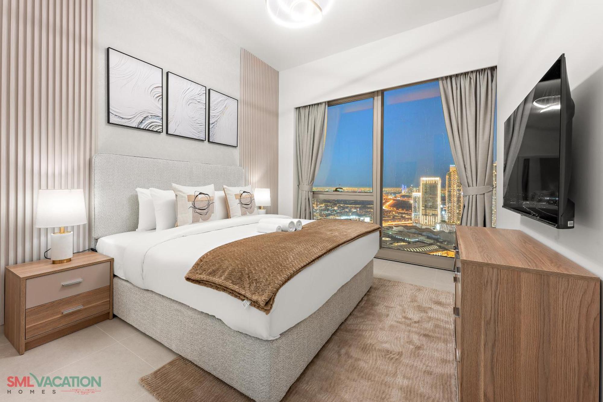 Sml Vacation Homes - Sky High Apartments With Burj Khalifa And Dubai Fountain Views At Grande Signature, Downtown Dubai Luaran gambar
