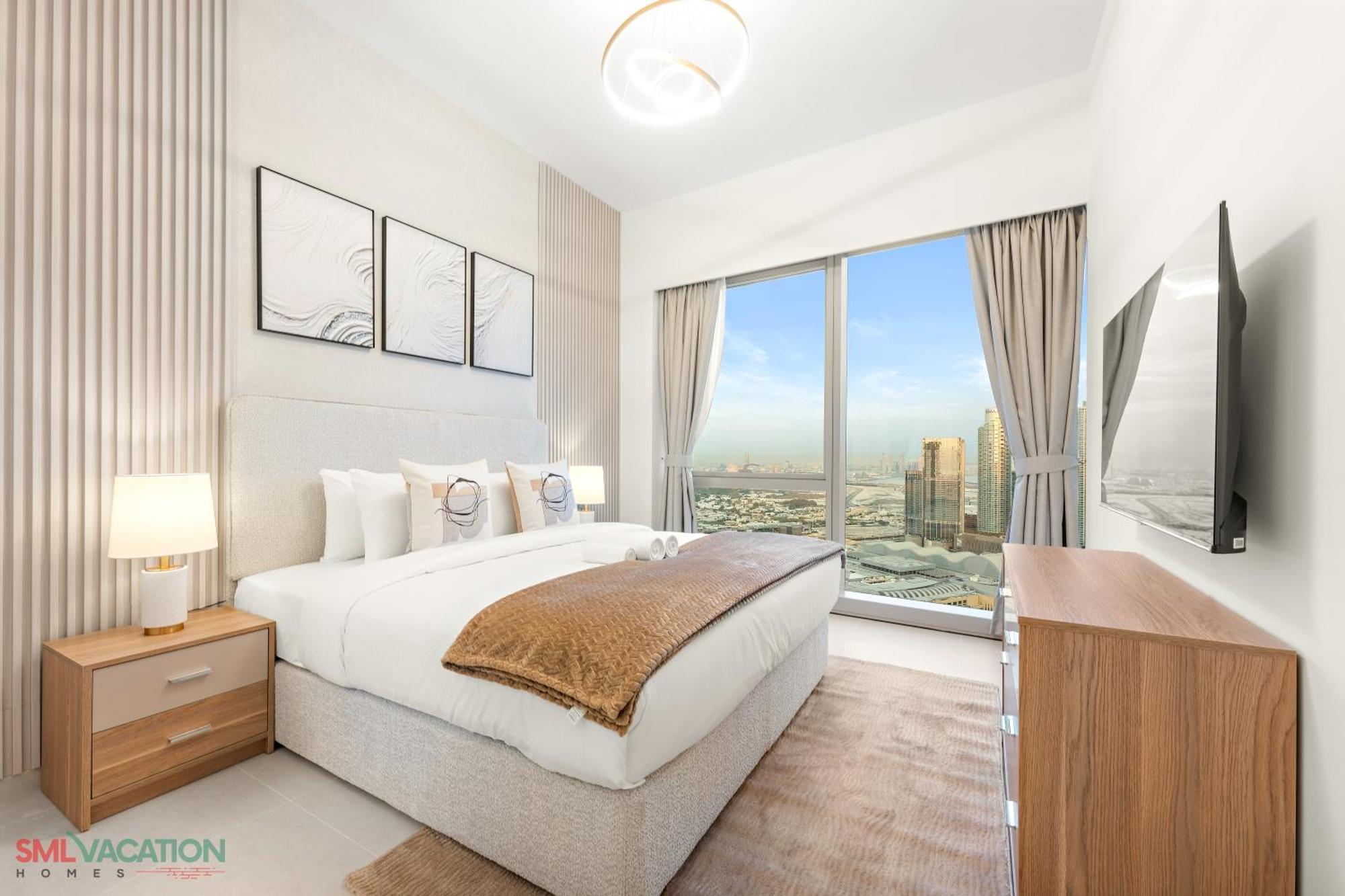 Sml Vacation Homes - Sky High Apartments With Burj Khalifa And Dubai Fountain Views At Grande Signature, Downtown Dubai Luaran gambar