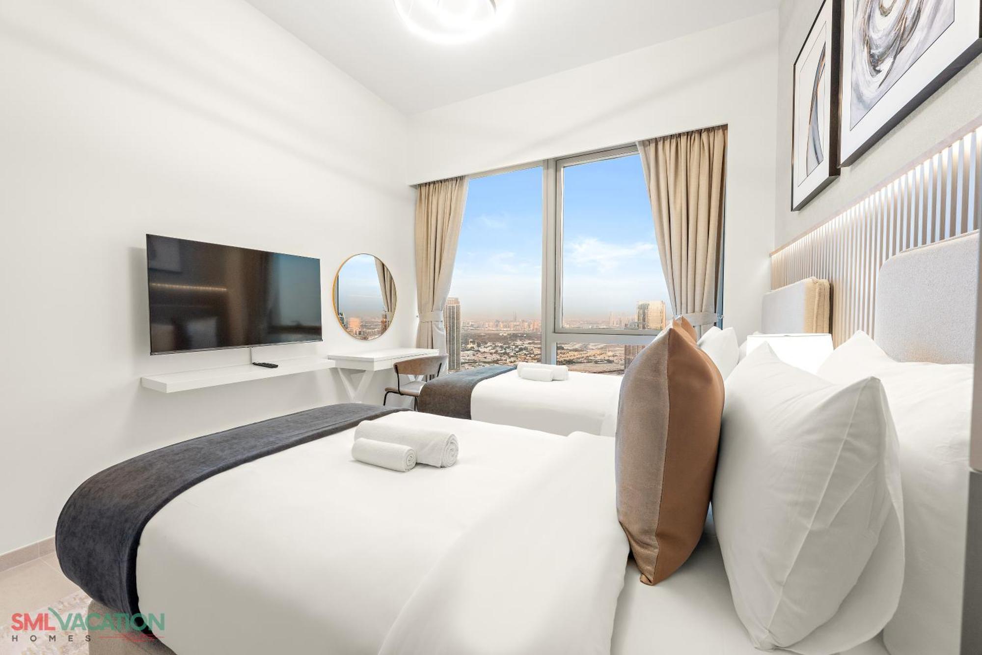 Sml Vacation Homes - Sky High Apartments With Burj Khalifa And Dubai Fountain Views At Grande Signature, Downtown Dubai Luaran gambar