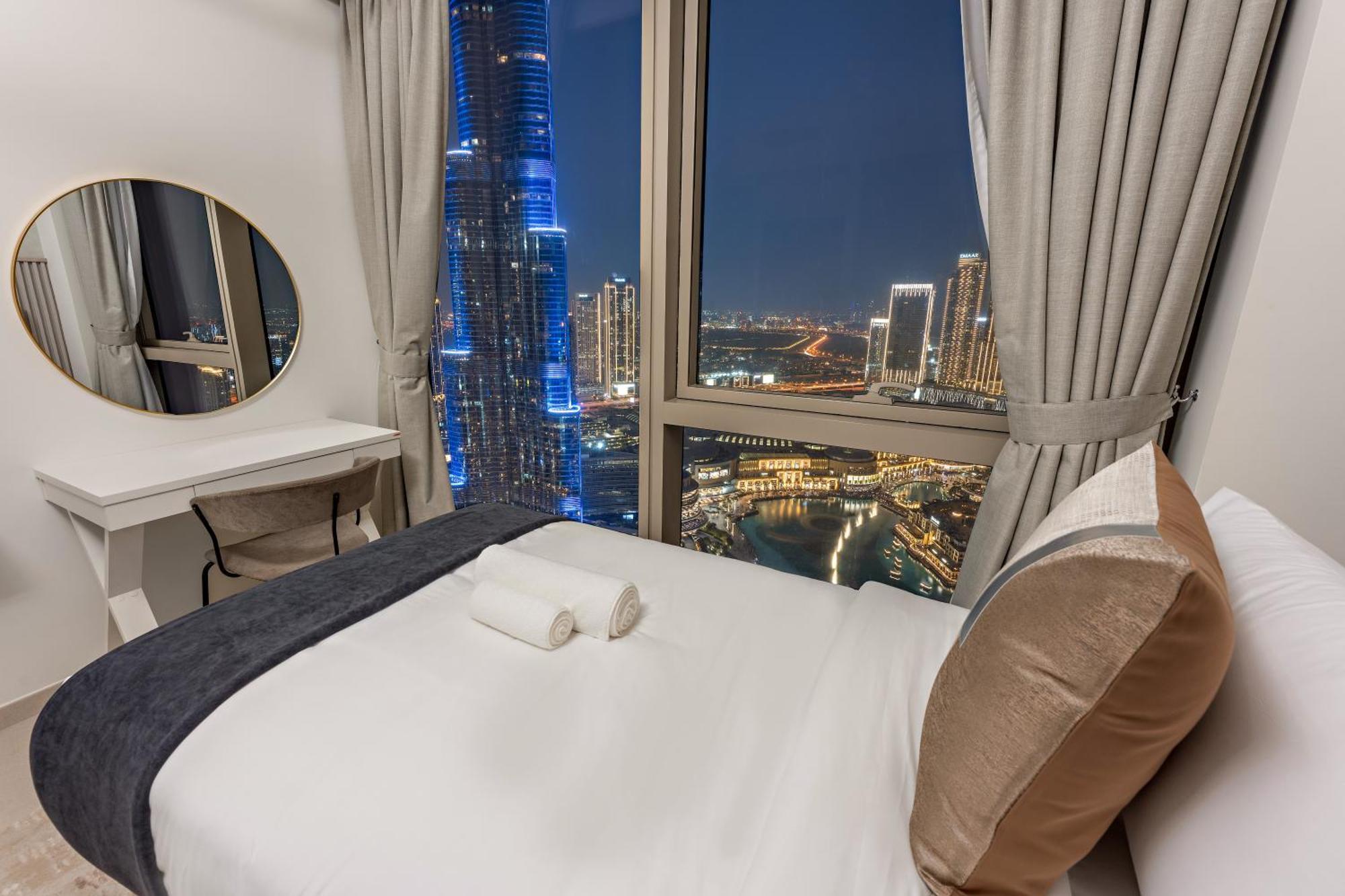 Sml Vacation Homes - Sky High Apartments With Burj Khalifa And Dubai Fountain Views At Grande Signature, Downtown Dubai Luaran gambar